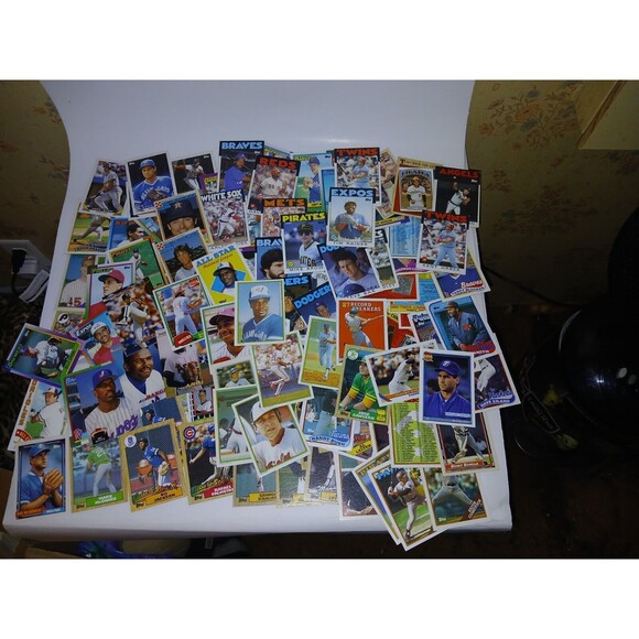 Topps Baseball Cards 80's-90's MLB Including Mark McGwire Rookie Card Vintage - Picture 1 of 12